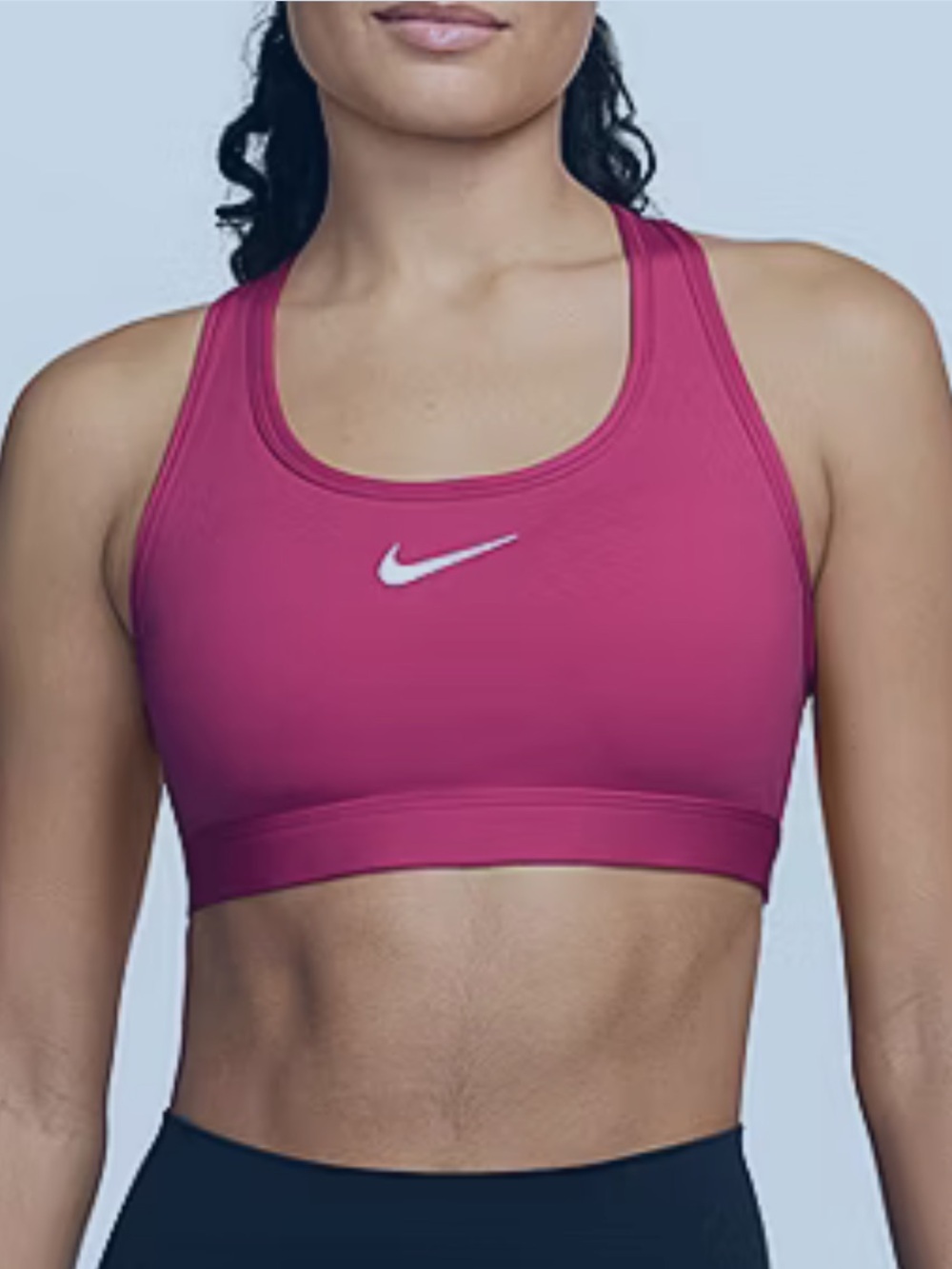 NIKE SWOOSH DRI-FIT SPORTS BRA